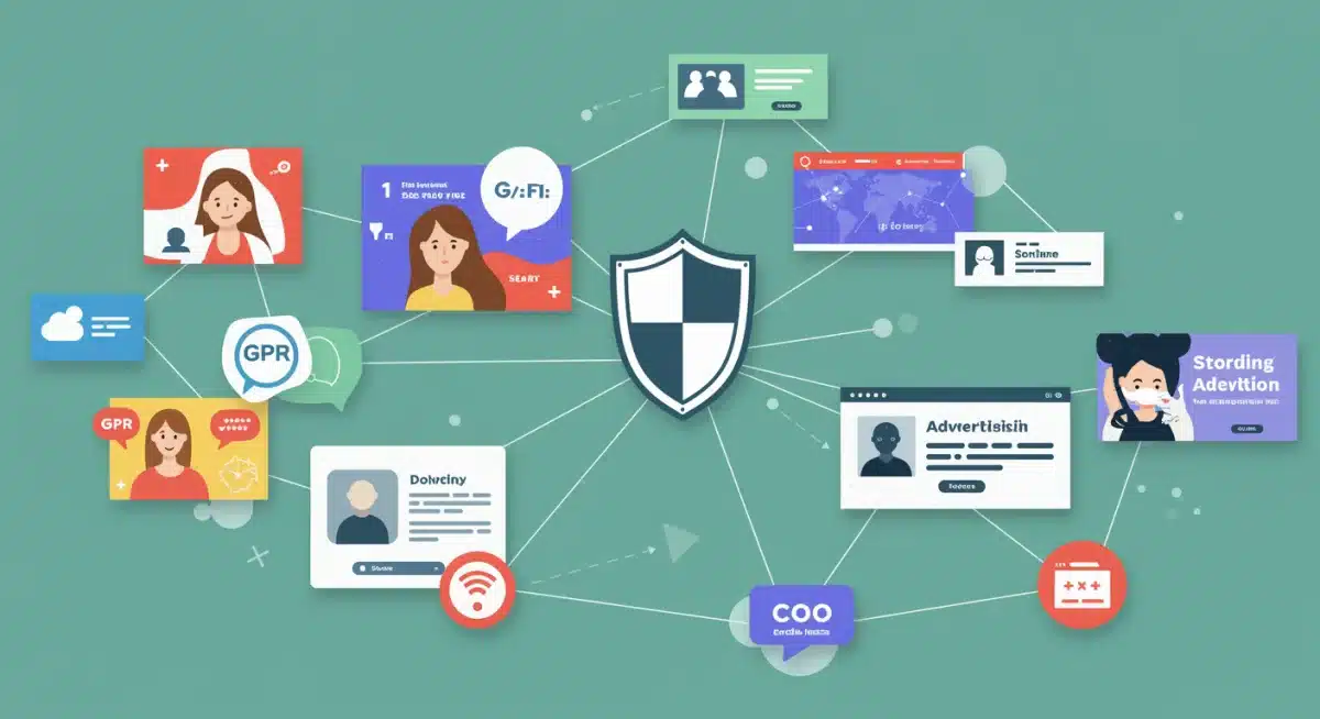 Visual representation of compliant online advertising strategies under new FTC guidelines.