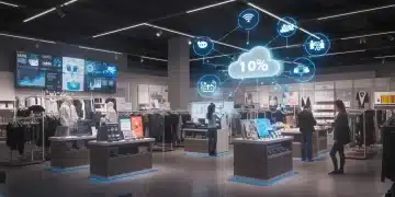 Dynamic retail store with edge computing data flow