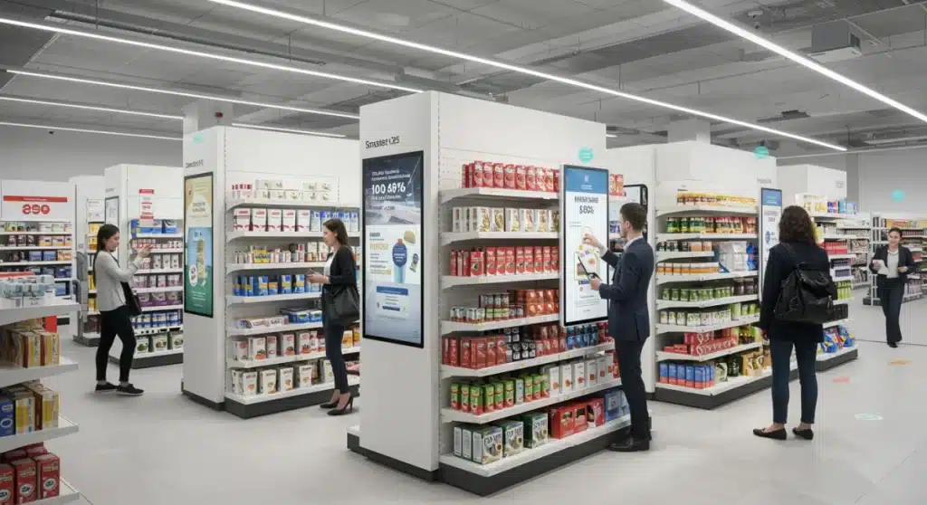 Smart Shelves & Beacons: Boost In-Store Sales 5% by 2025