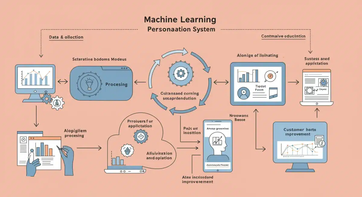Data flow for machine learning powered retail personalization