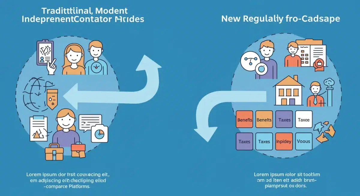 Regulatory compliance pathways for e-commerce platforms in the 2025 gig economy.