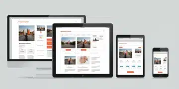 Mobile-First E-commerce: Optimize for US Smartphone Shoppers Responsive design adapting e-commerce website across desktop, tablet, and smartphone