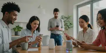 Consumers using voice commands for online shopping through smart devices