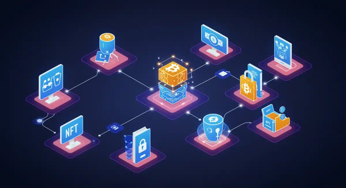 Web3 customer journey in e-commerce, showing decentralized interactions